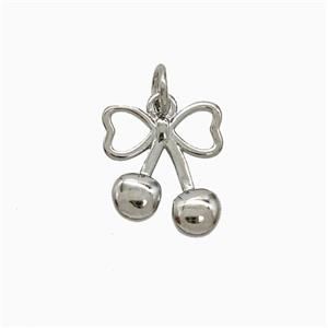 Copper Pendant Pave Zircon, Gold Plated, approx 12-14mm