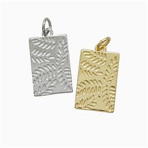 Copper Pendant Pave Zircon, Gold Plated, approx 11-17mm