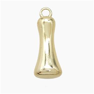 Copper Letter-I Pendant Gold Plated, approx 20-24mm