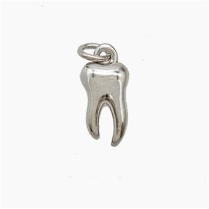 Copper Pendant Pave Zircon, Gold Plated, approx 6-10mm