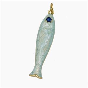 Enamel Copper Pendant, Gold Plated, approx 8-32mm