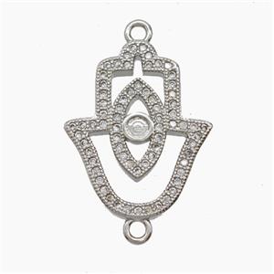 Copper Pendant Pave Zircon, Gold Plated, approx 16-20mm