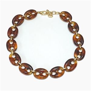 Deepcoffee Resin Pignose Necklaces, approx 20-30mm, 40-45cm length