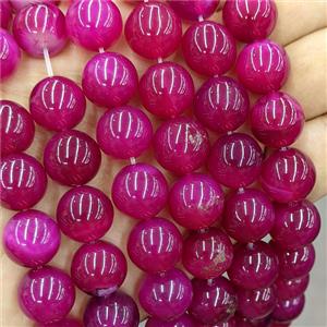 Red Agate Round Beads Smooth Dye, approx 14mm