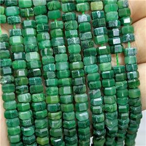 Natural African Nephrite Jade Beads Green, approx 6mm