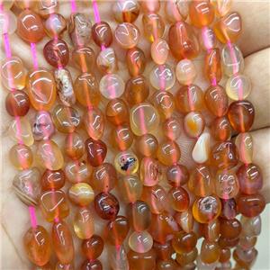 Natural Red Carnelian Agate Chips Beads Freefrom, approx 5-8mm