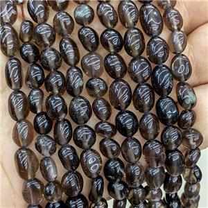 Smoky Quartz Chip Beads Freeform, approx 5-8mm