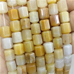 Natural Yellow Aventurine Prism Beads, approx 8-10mm