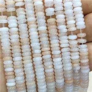 Natural Pink Aventurine Heishi Beads, approx 6mm