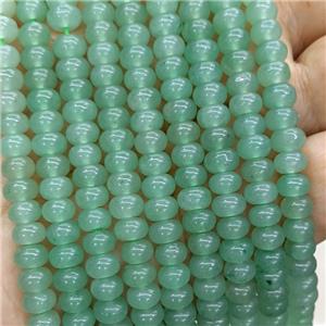 Natural Green Aventurine Beads Smooth Rondelle, approx 6mm