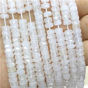 Natural Clear Quartz Hexagon Beads, approx 6mm