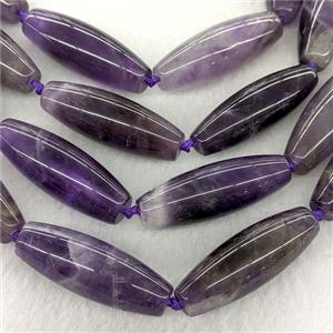 Natural Purple Amethyst Rice Beads, approx 14-40mm