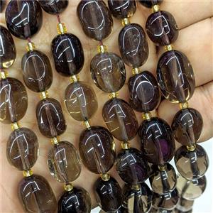 Smoky Quartz Nugget Beads Freeform, approx 10-15mm