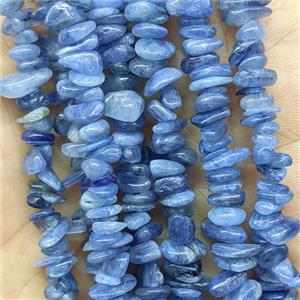 Natural Blue Kyanite Chips Beads Freeform, approx 5-8mm