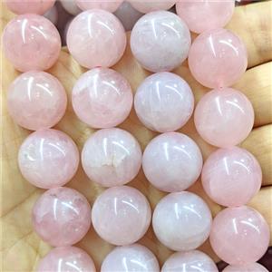 Natural Pink Rose Quartz Beads Smooth Round, approx 18mm