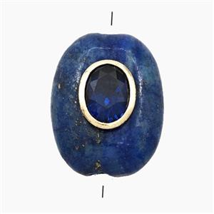 Gemstone Bead Pave Zircon, approx 15-20mm