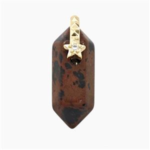 Gemstone Bead Pave Zircon, approx 8-21mm