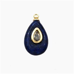 Gemstone Bead Pave Zircon, approx 10-16mm