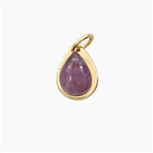 Gemstone Bead Pave Zircon, approx 8-11mm