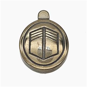 Hematite Tortoise Decoration No-Hole, approx 22-32mm