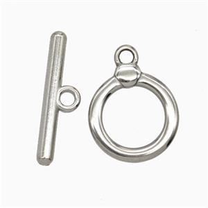 Stainless Steel Toggle Clasp, approx 14mm, 21mm