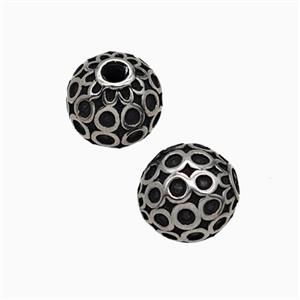 Stainless Steel Bead, approx 9.5mm