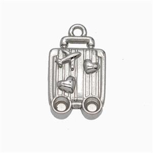 Stainless Steel Pendant, approx 10-15mm