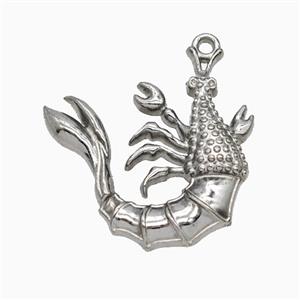 Stainless Steel Pendant, approx 15-20mm