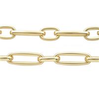 Alloy Chain Matte Gold, approx 10-15mm, 9-25mm