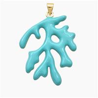 Copper Pendant Pave Zircon, Gold Plated, approx 30-35mm