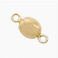 Copper Barrel Connector Gold Plated, approx 8-18mm