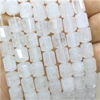 Natural Clear Crystal Quartz Prism Beads, approx 8-10mm