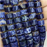 Natural Blue Sodalite Heishi Beads, approx 10-12mm