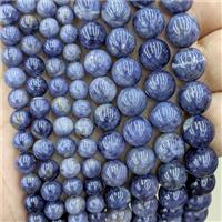 Natural Blue Sapphire Beads Smooth Round, approx 10mm