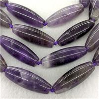 Natural Purple Amethyst Rice Beads, approx 14-40mm