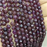 Natural Garnet Beads Purple Amethyst, approx 6mm