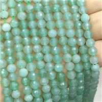 Natural Green Aventurine Beads Faceted Round, approx 6mm
